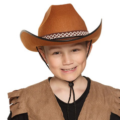 Kinderhoed Cowboy junior bruin 2