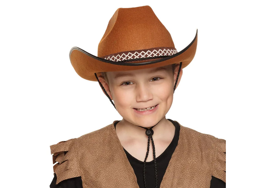 Kinderhoed Cowboy junior bruin 2